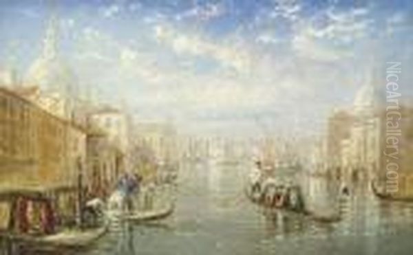 Grand Canal, Venice Oil Painting by James Salt