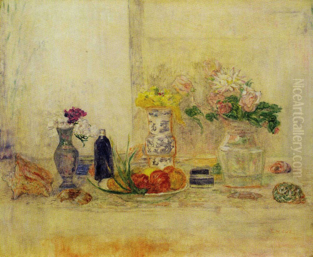 Effect of Light Oil Painting by James Ensor
