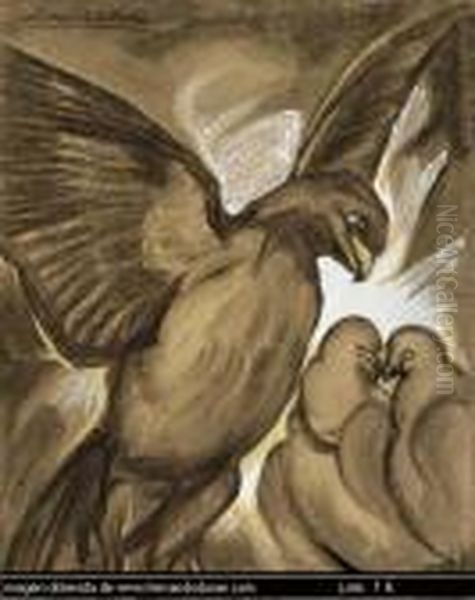 Descripcion De La Obra: Oil Painting by Francisco Sancha y Lengo