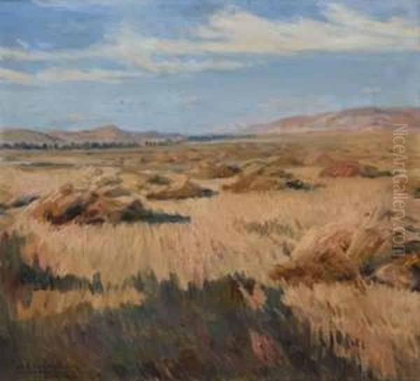 Morenas Oil Painting by Marceliano Santa Maria Sedano