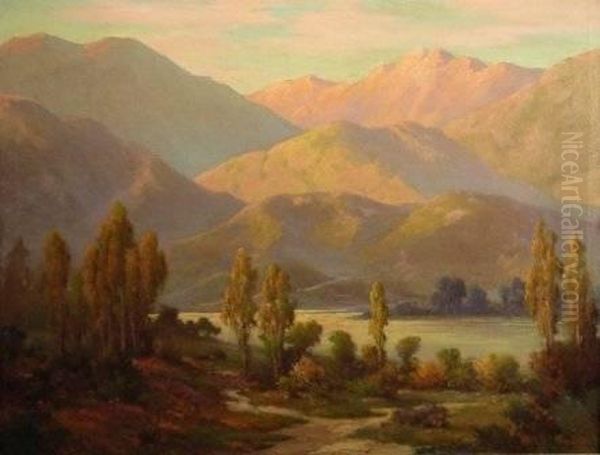 Californialandscape Oil Painting by Herbert Sartelle