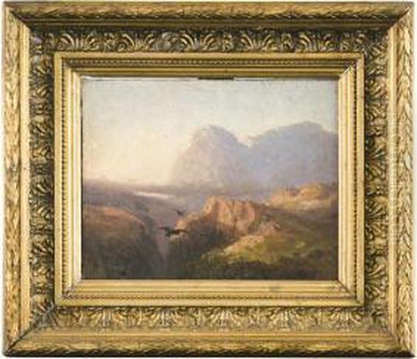 Il Prato Gelato In Vista Della Catena Del Monte Rosa Oil Painting by Pietro Sassi