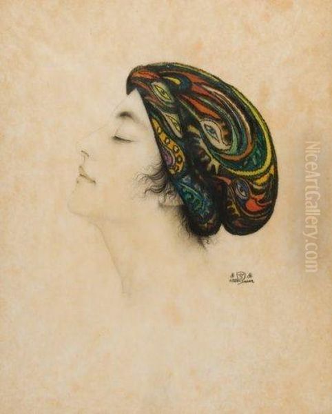 Extase Oil Painting by Walter Sauer