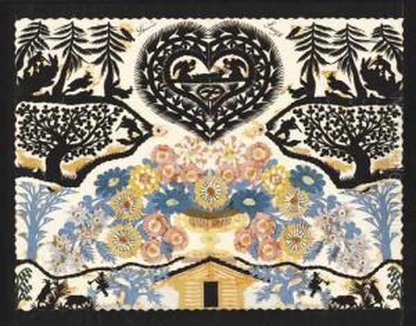 Jagerleben. Oil Painting by Louis David Saugy