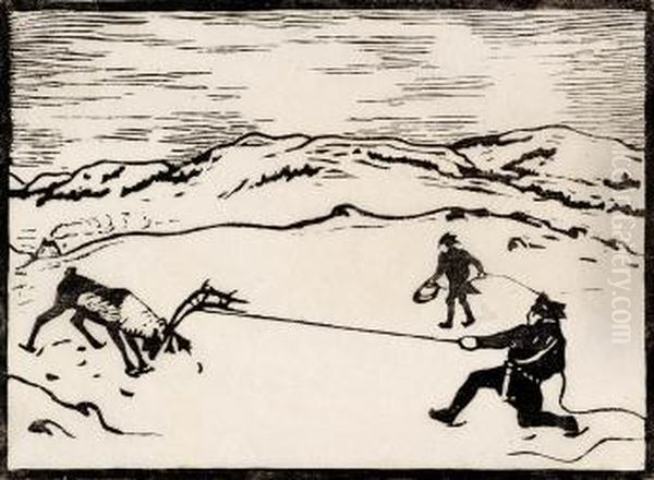 Ung Reinokse Oil Painting by John Savio