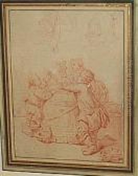 Les Plaisirs De Lenfance Oil Painting by Johann Eleazar Schenau