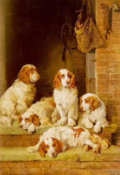 Good Companions Oil Painting by John Emms