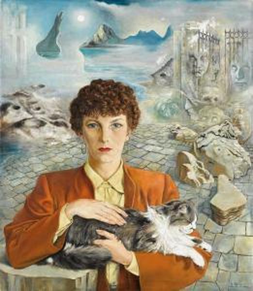 Speedy Schlichter Oil Painting by Rudolf Schlichter