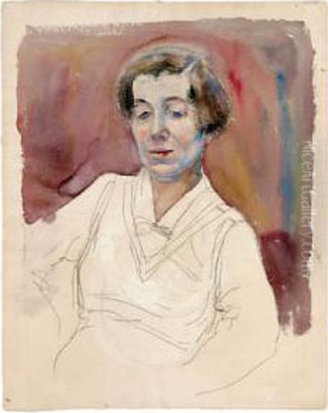 Nachlas Des Kunstlers Oil Painting by Rudolf Schlichter