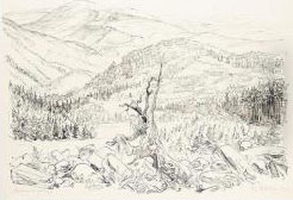 This Lot Contains 2 Item(s). Oil Painting by Rudolf Schlichter