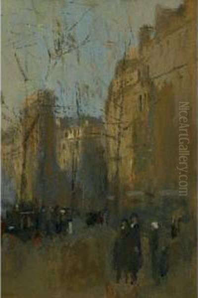 City View Oil Painting by Frank Edwin Scott