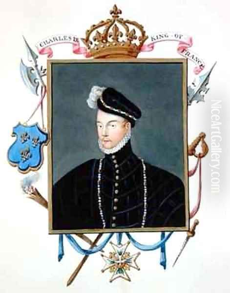 Portrait of Francois de Valois Duc dAnjou and dAlencon from Memoirs of the Court of Queen Elizabeth Oil Painting by Sarah Countess of Essex