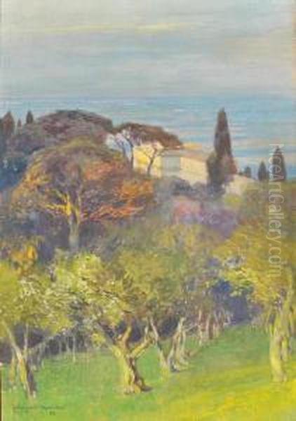 Avilla At The Seaside Oil Painting by Jaroslav Setelik