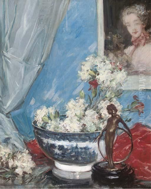 Rouge, Blanc Et Bleu Oil Painting by William Somerville Shanks