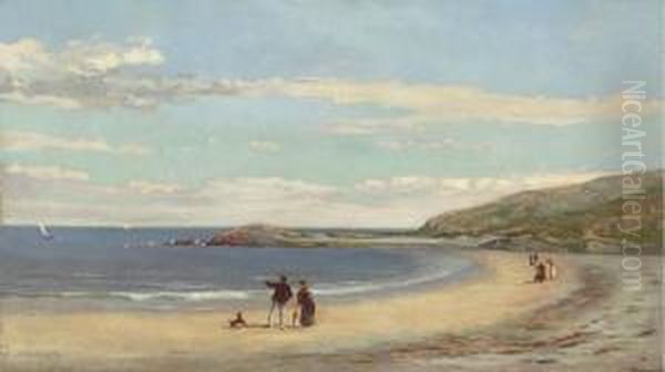 Seascape Oil Painting by Frank Henry Shapleigh