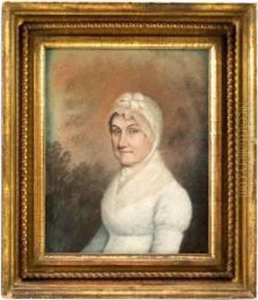 Sharples
Portrait Of A Lady Oil Painting by James I Sharples