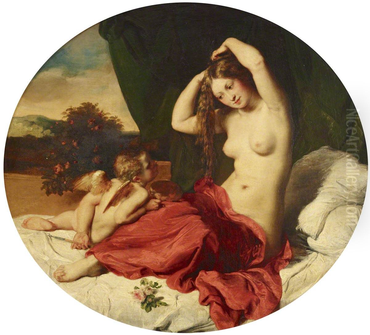 The Toilet of Venus Oil Painting by William Etty