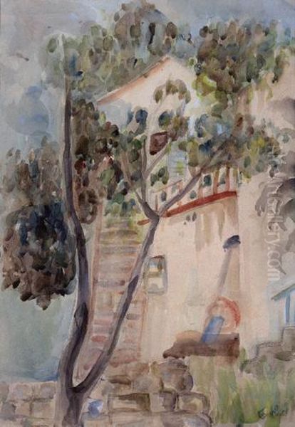 Landscape Oil Painting by Menachem Schmidt Shemi