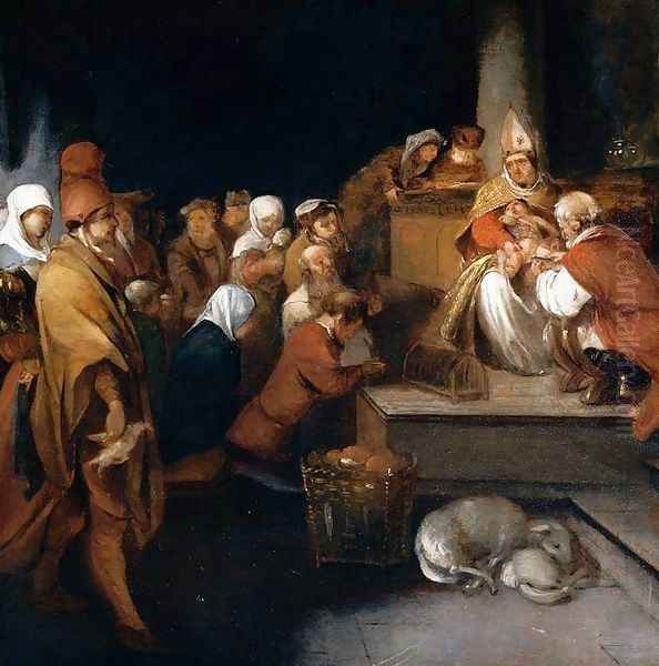 The Circumcision Oil Painting by Barent Fabritius