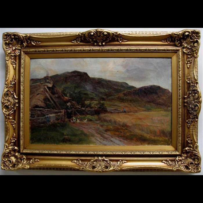 The Widows Croft Oil Painting by John Smart