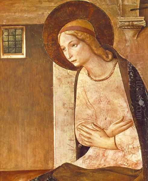 The Annunciation (detail) 2 Oil Painting by Angelico Fra