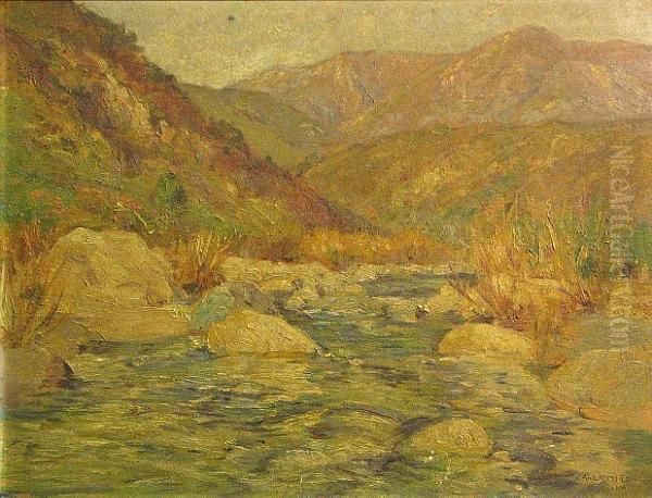 Pasadena Oil Painting by Frederick Carl Smith