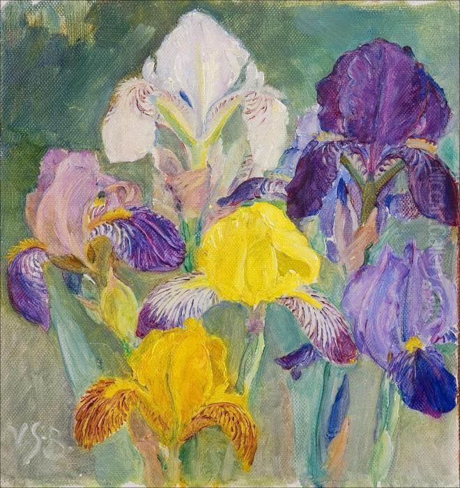 Liljoja. Oil Painting by Venny Soldan-Brofelt