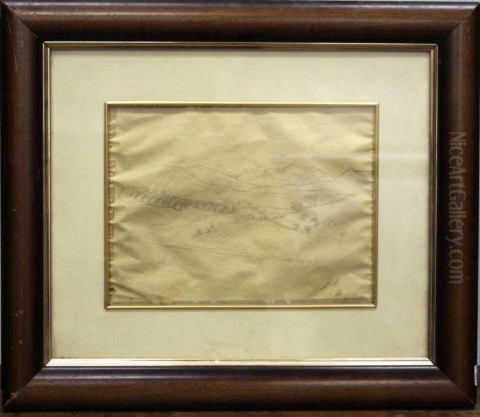 Paisaje Oil Painting by Domingo I Solergili