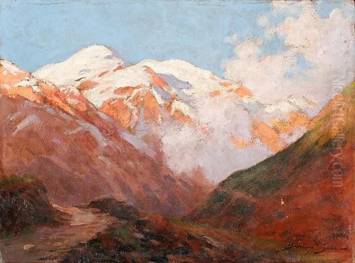 Paisaje Oil Painting by Domingo I Solergili