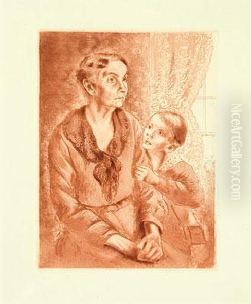 Sin Titulo Oil Painting by Domingo I Solergili