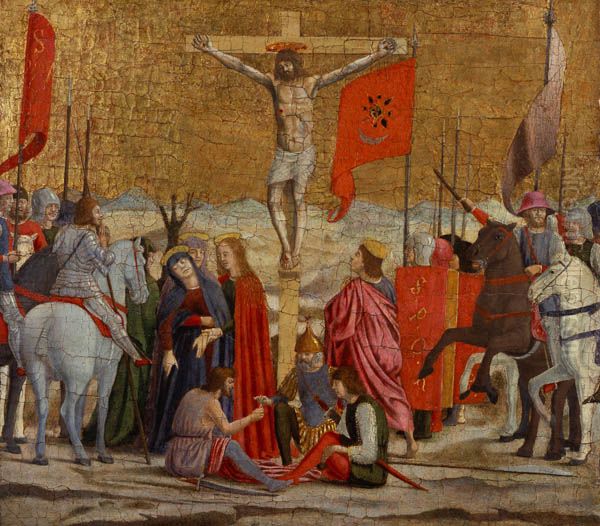 The Crucifixion Oil Painting by Piero della Francesca