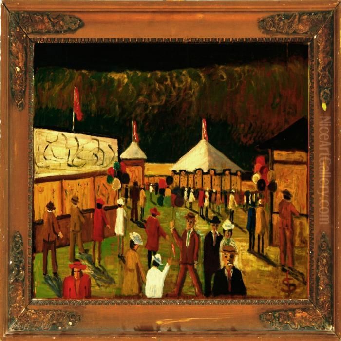 Bakken Oil Painting by Jens Sorensen