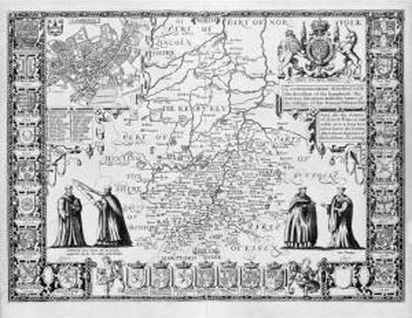 The Theatre Of The Empire Of 
Great Britaine. London: John Sudbury And George Humble, 1611 [-1612] Oil Painting by John Speede