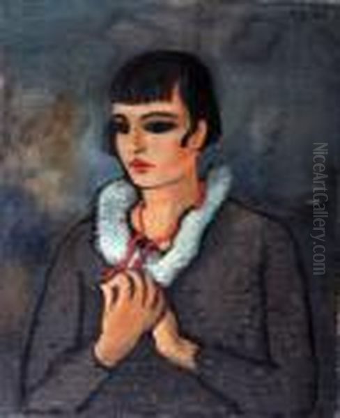 Untitled Oil Painting by Frantisek Srp