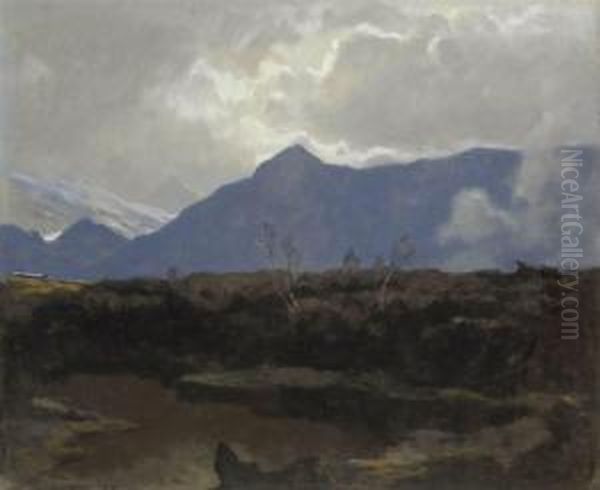 Hochmoor. Oil Painting by Albert Stagura
