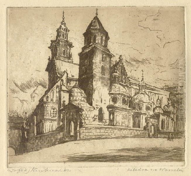 Katedra Na Wawelu Oil Painting by Zofia Stankiewicz