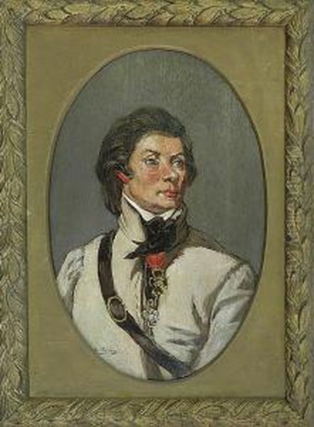Kosciuszko Oil Painting by Ludwik Stasiak