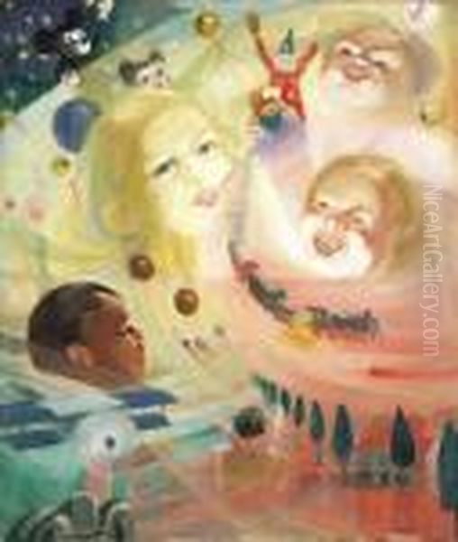 Les Jouets Oil Painting by Fernand Steven