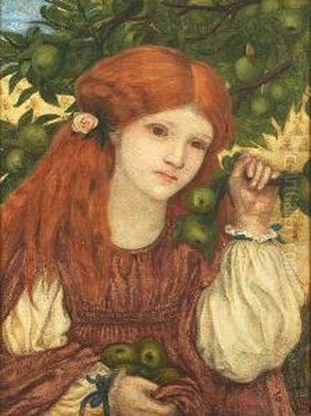 Autumn Oil Painting by Maria Euphrosyne Spartali, later Stillman