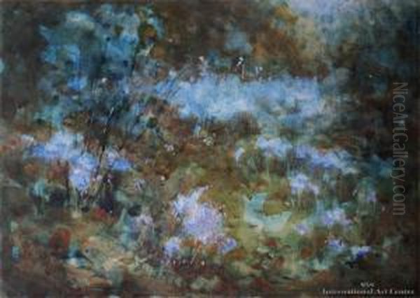 Bluebells Oil Painting by Margaret Olrog Stoddart