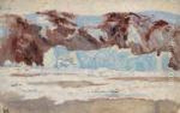 Untitled Oil Painting by Frank Wilbert Stokes