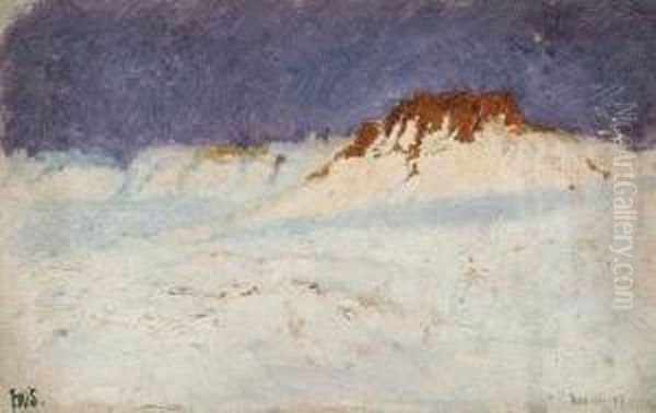 Untitled Oil Painting by Frank Wilbert Stokes