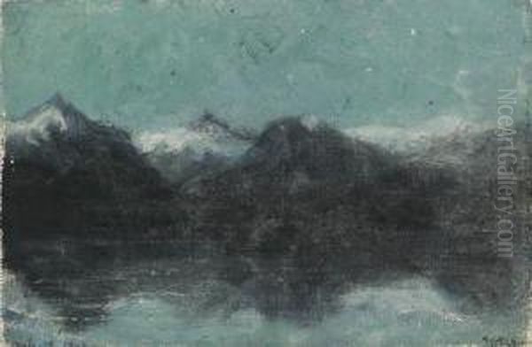 Untitled Oil Painting by Frank Wilbert Stokes