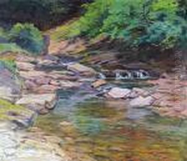 Na Zdobnici Oil Painting by Josef Stolovsky