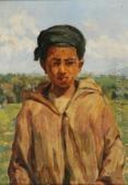 Il Pastorello Oil Painting by Vito Stracquadaini