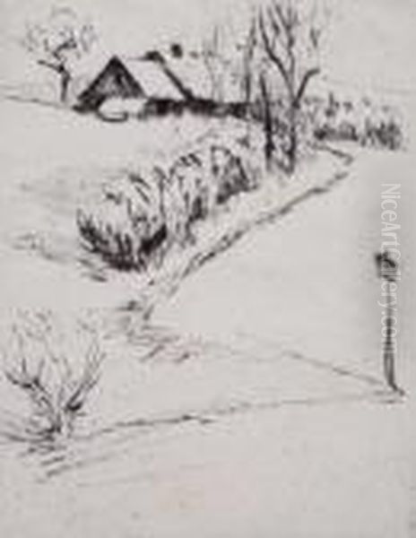 Aus Dem Riesengebirge Oil Painting by Hermann Struck