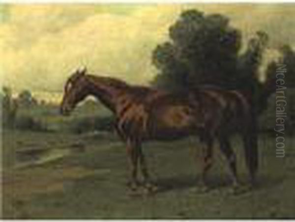 Maggie B. B. Oil Painting by Henry Stull