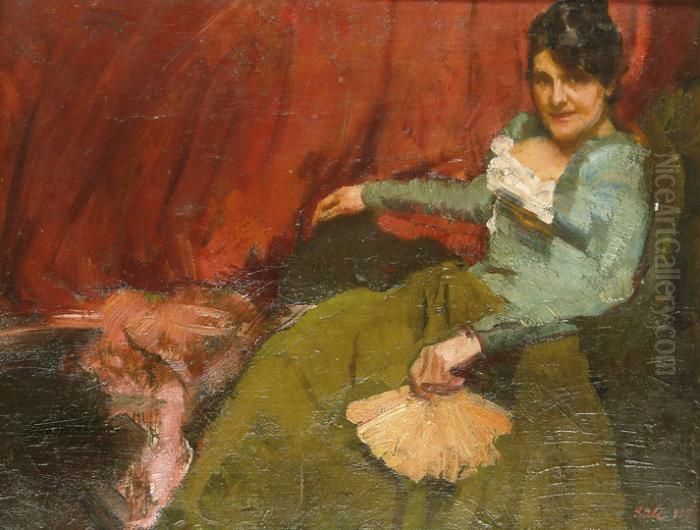 Holgy Pamlagon Oil Painting by Peter Szule