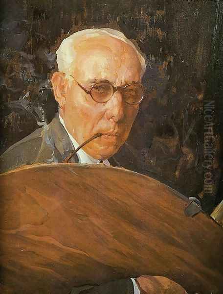 Autorretrato Oil Painting by Pons Arnau Francisco