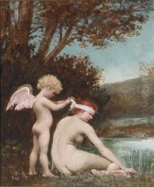 Blinded By Love Oil Painting by Dorothy, nee Tennant Stanley